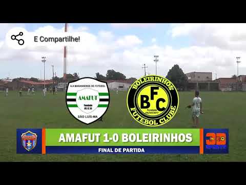 AMAFUT 1X0 BOLEIRINHOS - SUB 13 COPA JOVEM 2020