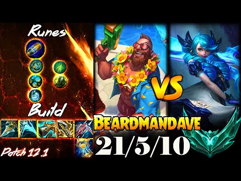 [ Beardmandave ] Gangplank vs Gwen Top - Season 12 - Platinum I