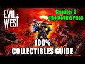 Evil West Chapter 5 Collectibles Guide 100% Completion | The Devil’s Pass