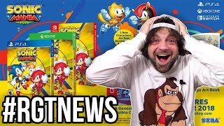 SONIC MANIA PLUS REACTION! Coming to PS4, Xbox and Switch in 2018! | #RGTNEWS Quickie