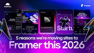 The shift to designing directly in Framer rather than importing from Figma is well underway and this video explains why