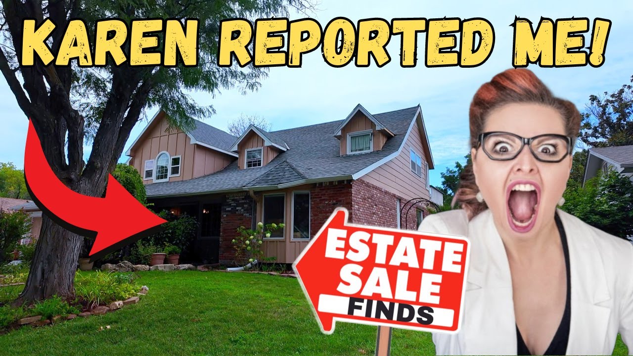 I Scored BIG at an Estate Sale and I almost Got Kicked Out!