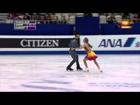 Andrew Poje & Kaitlyn Weaver FS Ice Dance Worlds 2015 Shanghai