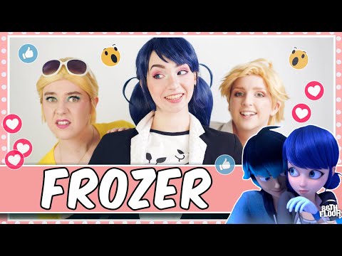 Cosplayers React to Miraculous Ladybug - Frozer ⛸️
