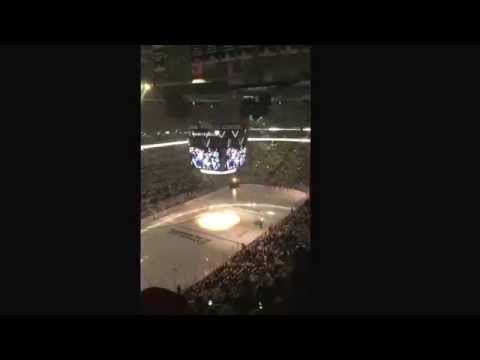 Opening to Penguins vs Blue Jackets Game1 at Consol Energy Center 4-16-14