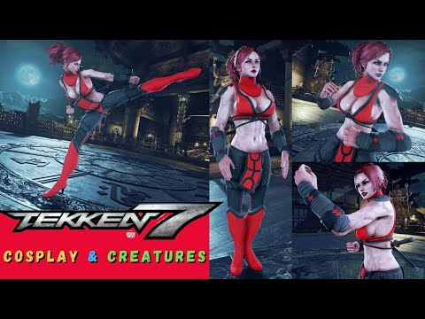 "Savor every drop..." COSPLAY and CREATURES with Lidia as Skarlet! Tekken 7 Online