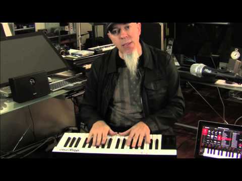 Jordan Rudess plays iRig KEYS PRO universal mobile keyboard for iPhone, iPod touch, iPad, Mac/PC