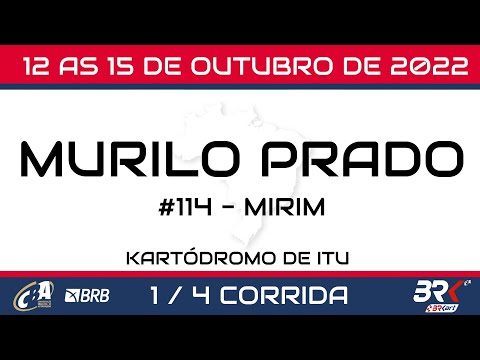 Murilo Prado - 57º Campeonato Brasileiro de Kart: 1ª Corrida em Mirim