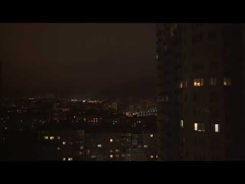 Ukrainian rockets hit Donetsk Center, Live Cam PoV