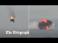 Russian jet crashes into the Crimean port of Sevastopol