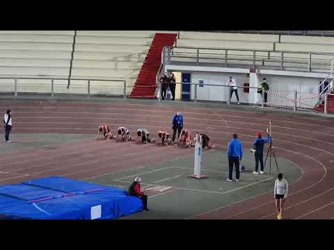 Napoli - Interregionale indoor di atletica leggera: vittoria nei 50 mt di Daniele Orlando