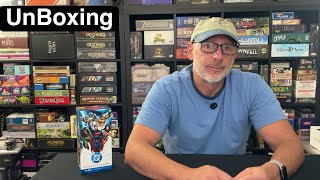 TDG: DC Deck Building Game (Party/Starter Edition) unboxing with Ray