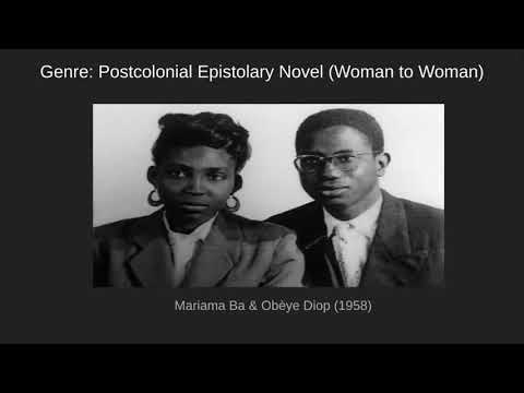 Mariama Ba, "So Long a Letter"