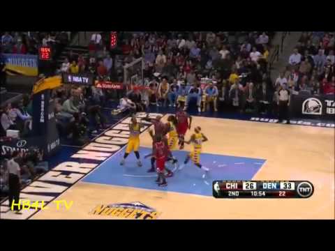 Kenneth Faried 21 pts. Highlights "Nuggets vs. Bulls" (02.07.13) HB4L TV