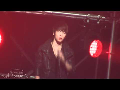 101217 Jonghyun Sings "Lucifer" in Hot Leather Jacket [M. R. ver]