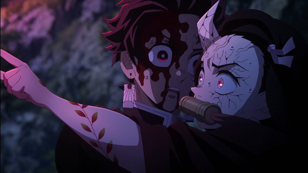 Nezuko Conquers the Sun [ 4K ]-Demon Slayer season 3 Episode 11