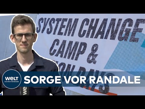 SYSTEM CHANGE CAMP: Erinnerung an G20 - Angst vor Chaos-Tage in Hamburg | WELT Thema