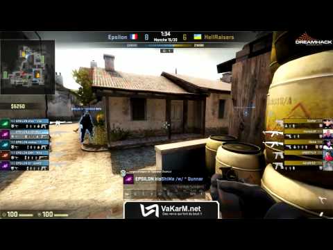 Demi-finale Dreamhack Valencia 2014 - Epsilon vs Hellraisers - map 2