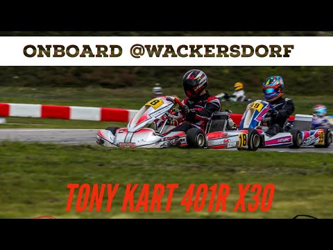 Onboard Tony Kart X30 at Wackersdorf