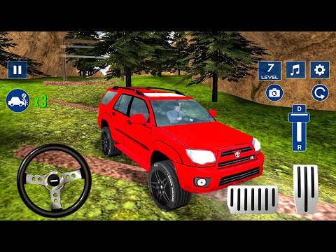 Offroad Jeep Hill 4x4 Driving Simulator - Luxury SUV Prado Mountain Drive - Car game - Android games