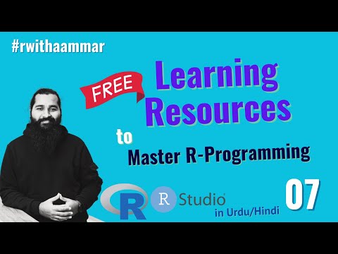 R with Aammar is back with more power R programming complete course in Urdu Hindi