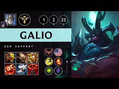 Galio Support vs Rell: Vision Controller - NA Grandmaster Patch 14.18