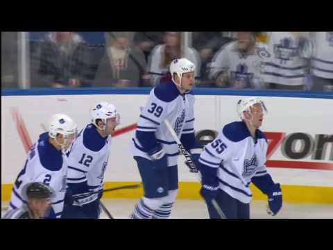 John Mitchell Goal - Leafs 2 - Sabres 3 - Jan 8th 2010 (HD)