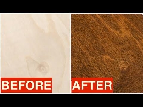 Staining Birch Plywood | *Quick Tip*