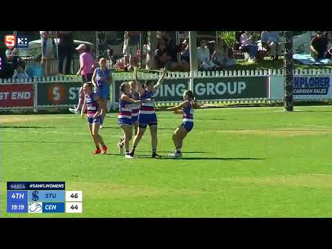 Round 8 SANFLW Macca's Moment - Katelyn Rosenzweig (Central District)