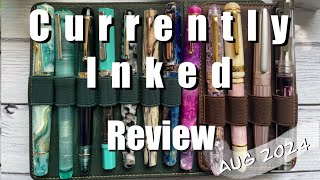 #CurrentlyInked Review - August 2024: Heavenly High...Lackluster Low | Anita Anglin