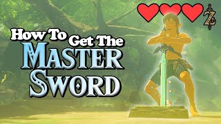 Master Sword, The Correct Way, Glitch Way & Glitch Consequences Zelda Breath of the Wild | BotW