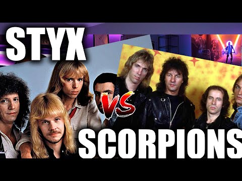 Rock n Roll Music Livestream Scorpions vs Styx