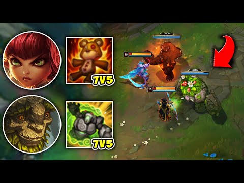 WE CREATED A 7V5 AND WATCHED OUR PETS KILL THEM - League of Legends