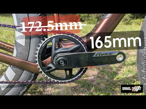 I Tried Shorter Cranks on a Gravel Bike (so you don't have to)