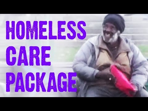 THANKSGIVING CARE PACKAGES FOR THE HOMELESS!!