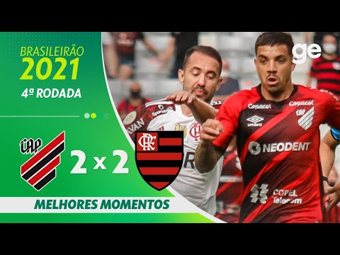 Gols e lances de Athletico Paranaense x Flamengo