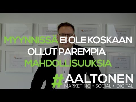 102 #Aaltonen – Myynnissä ei ole koskaan ollut parempia mahdollisuuksia