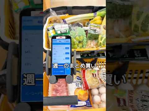今日は週一まとめ買いへ🛒家族の好きなものや、いつもの食材をあれこれ買ってきました🥰買い物が終わったら、今度は帰って片付けだ😂🌿#まとめ買い #買い物ルーティン #主婦の日常