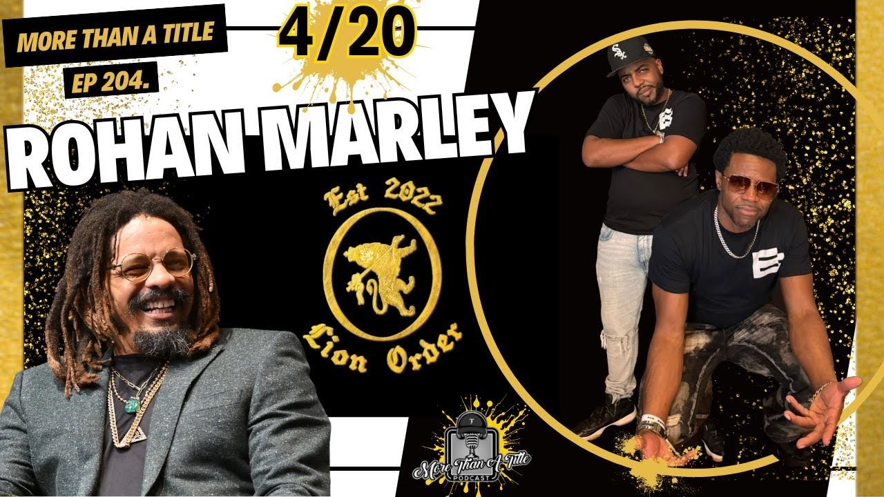 Rohan Marley Opens Up on Bob Marley, Rastafari, Family, Legacy & Spirituality