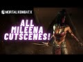 Mortal Kombat X All Mileena Cutscenes