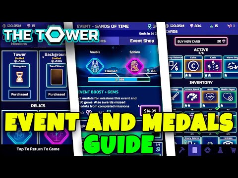 EVENT AND MEDALS GUIDE // THE TOWER