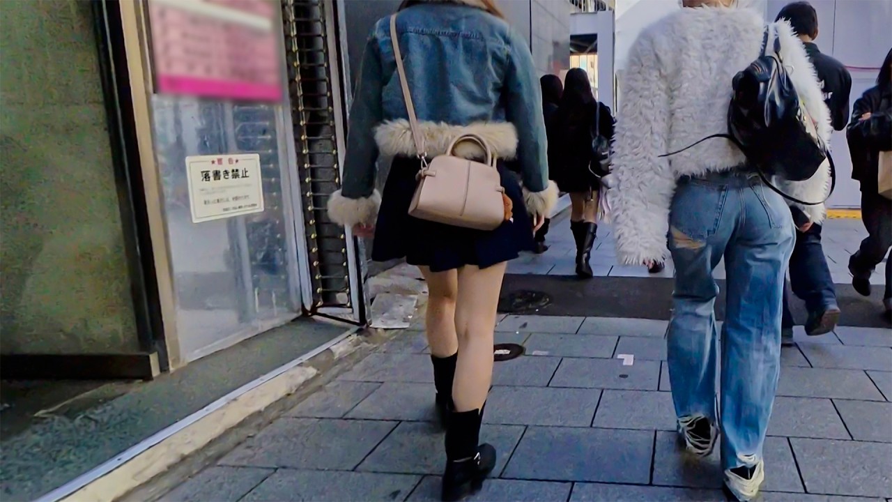 【偶然遭遇録No.175】渋谷デニムとミニ