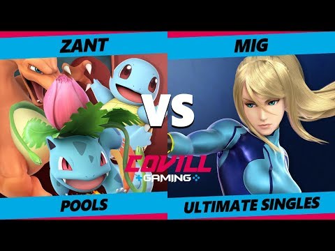 CGC 2019 SSBU - SnS | ZanT (Pokemon Trainer) Vs. TWL/TG | Mig (Zero Suit Samus) SSBU Singles Pools