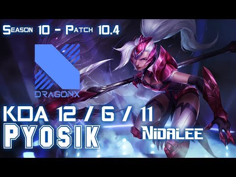 DRX Pyosik NIDALEE vs ELISE Jungle - Patch 10.4 KR Ranked