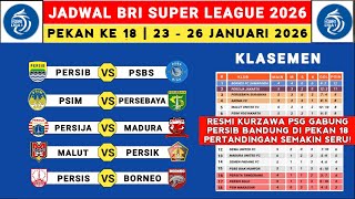Download lagu Jadwal Liga 1 2025 Pekan ke 18 - Persib vs PSBS - PSIM vs Persebaya - Liga 1 Indonesia 2025 mp3 Download lagu Jadwal Liga 1 2025 Pekan ke 18 - Persib vs PSBS - PSIM vs Persebaya - Liga 1 Indonesia 2025 mp3