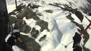 preview picture of video 'Sci Alpinismo; Punta di BARASSON (2.963 mt); Valle del Gran San Bernardo; Valle d'Aosta'