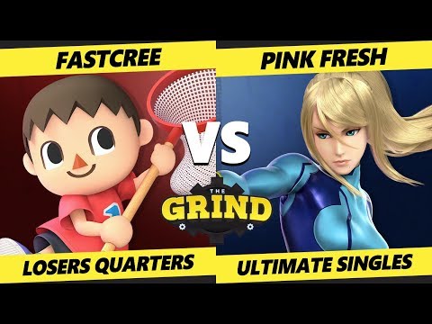 Smash Ultimate Tournament - fastCree (Villager) Vs. Pink Fresh (ZSS) The Grind 95 SSBU LQ