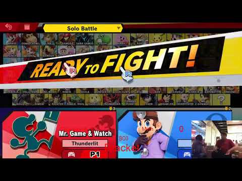 Smash@JHU Monthly #4 S19 | Thunderlit (Mr. Game & Watch) vs. Myth (Dr. Mario) - Winners Round 2 SSBU