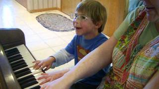 John Denver amazing look-alike, age 4