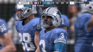 Everything I Know Is A Lie [Madden'17] (Ultimate Team) {DET vs MIN} Part 2